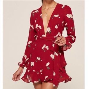 Reformation Wrap Dress
